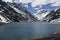 Laguna del Inca is a lake in the Cordillera region, Chile, near the border with Argentina. The lake is in the Portillo region