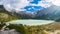 Laguna Esmeralda lake in Tierra del Fuego