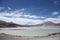 Laguna Honda - Deep Lagoon - in Atacama Desert in Bolivia