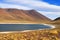 Laguna Miniques is the lake next to laguna Miscanti, located in the altiplano of northern Chile