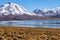 Laguna Miscanti high in the Andes Mountains in the Atacama Desert, northern Chile, South America