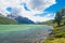 Laguna Nieta lake in Los Glaciares National park in Argentina