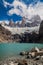 Laguna Sucia lake and Fitz Roy mountain