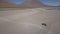 laguna verde and blanca in the Andes near volcano Licancabur