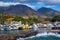 Lahaina Marina, West Maui Mountains