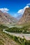 Lahaul valley in Himalayas