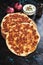 Lahmacun, turkish meat pizza