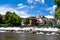 Lahn river in Marburg