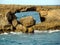 Laie Point arch created by a tsunami wave, Oahu