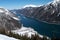 Lake Achensee in Austria