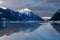 Lake Achensee in Tirol during winter, austrian Alps, Switzerland