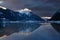 Lake Achensee in Tirol during winter, austrian Alps, Switzerland