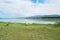 Lake against a mountain background, Lake Elementaita