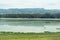 Lake against a mountain background, Lake Elementaita