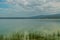 Lake against a mountain background, Lake Elementaita