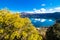 Lake Albano, a volcanic crater lake near Rome, Italy