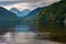 Lake Alpsee in the Bavarian Alps