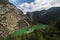 Lake Amongst Forested Mountains