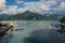 Lake Annecy in French Alpes Mountain Landscape
