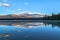 Lake Annette at Jasper National Park, Alberta, Canada