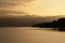 Lake Arenal at sunset, Costa Rica