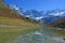 Lake Arpitetta and the Weisshorn