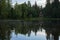 Lake at the Aulanko nature reserve