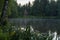 Lake at the Aulanko nature reserve