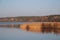 lake in the autumn in the daytime