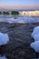 Lake Baikal in winter