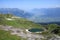 Lake Baschalvasee. One of the five lakes in the Pizol area