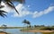 The lake on the beach Orla de Atalaia in the capital,Aracaju,Sergipe