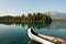 Lake Beauvert at Jasper, Alberta, Canada