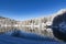 Lake BelopeÅ¡ko in a winter morning