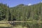 Lake Bichler in Mangfall mountains