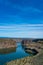 Lake Billy Chinook reservoir in central Oregon high desert