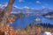 Lake Bled, The Church of the Assumption of the Virgin Mary, Bled Island, Slovenia - view above the island