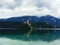 Lake Bled, church on the island. Slovenia. Europe.