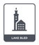 lake bled icon in trendy design style. lake bled icon isolated on white background. lake bled vector icon simple and modern flat