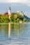 Lake Bled, island and Castle
