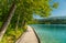 Lake Bled path, Slovenia