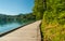 Lake Bled path, Slovenia