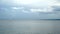 Lake Bodensee on a cloudy day where yachts swim