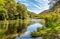 Lake Brinzio in valey Rasa, province of Varese, Italy