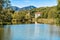 Lake Brinzio in valey Rasa, province of Varese, Italy