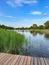 Lake in Britzer garden