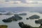 Lake Bunyonyi at dusk