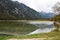 Lake in Cadore, Belluno region, Italy