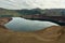 Lake in the Caldera volcano Ksudach. South Kamchatka Nature Park.