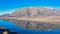 Lake Camp in Ashburton Lakes District, South Island, New Zealand